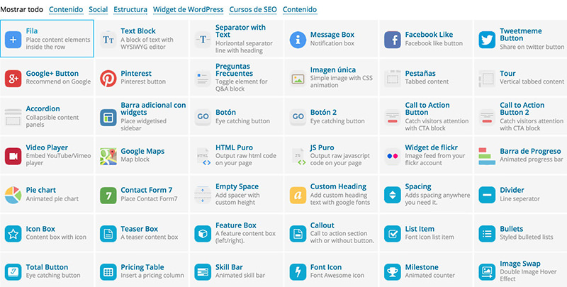 Visual Composer plugin
